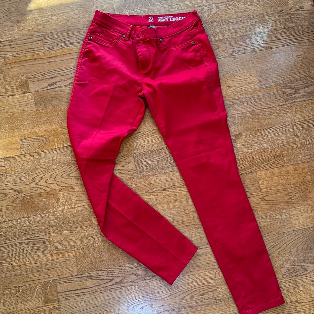 Red pants!  Sexy, cool, fun!